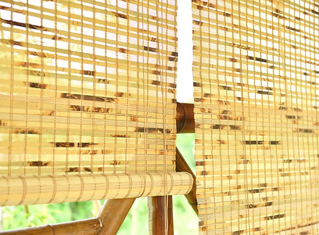 Rolling and Roman Bamboo Blinds (bamboo curtains)