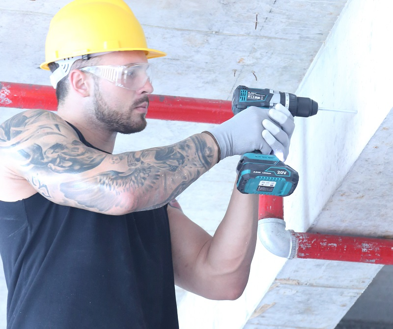 Liangye Power Tool 18V Cordless Impact Driver and Hammer Drill Set