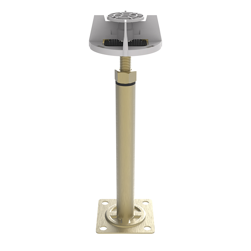 Heavy-Duty Adjustable Metal Pedestals for Easy Paver Installation