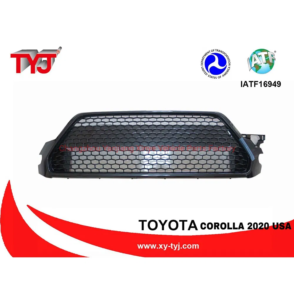 Фронтальная решетка радиатора для Toyota Corolla 2020 SE/XSE (под покраску)
