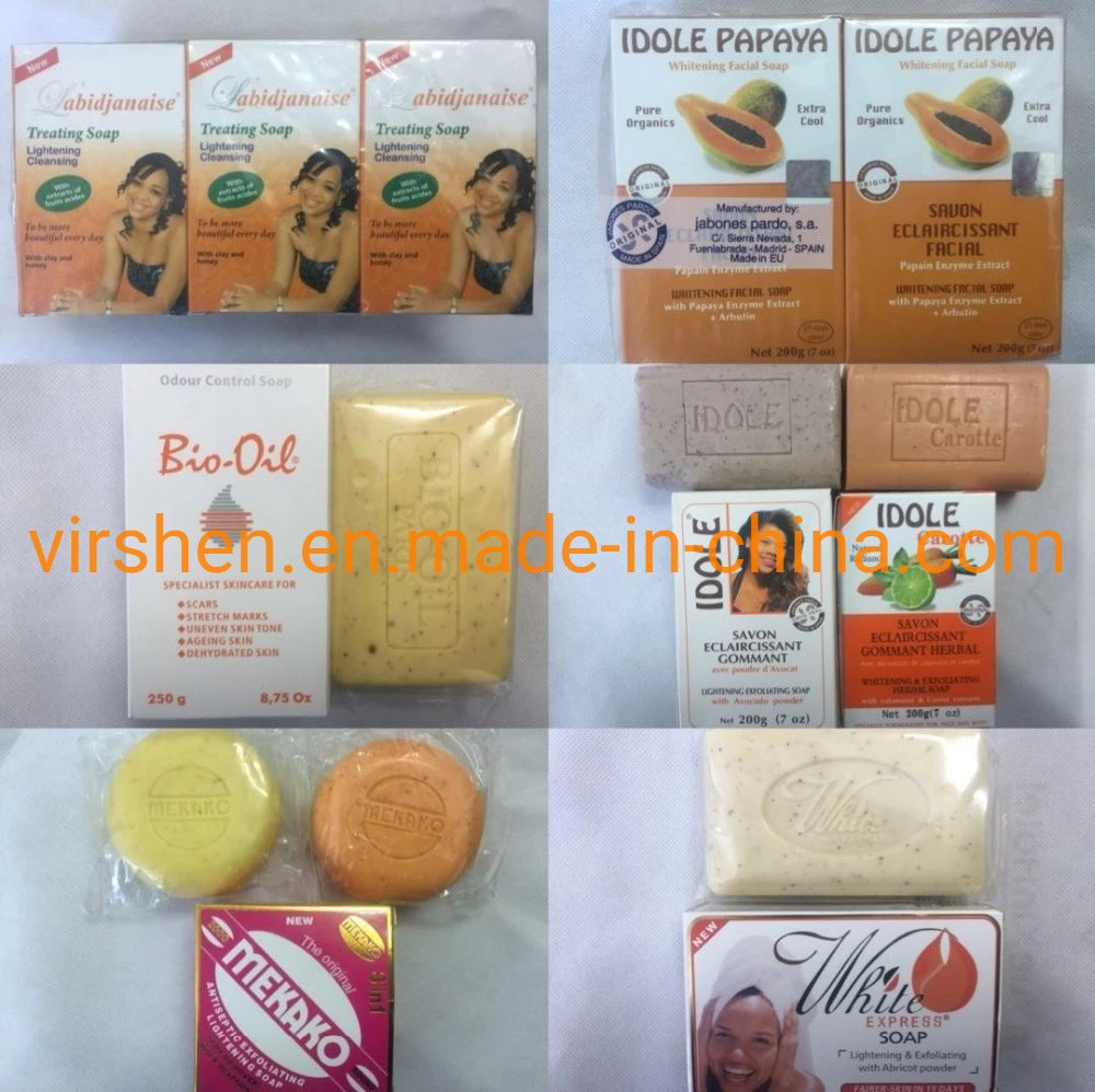 Bath Soap Wholesale Customized Cheap 200g 500g 1kg Bath Soap Bar Pink Yellow Blue for Africa Marke Beauty Milk Bath Body Whitening Soap