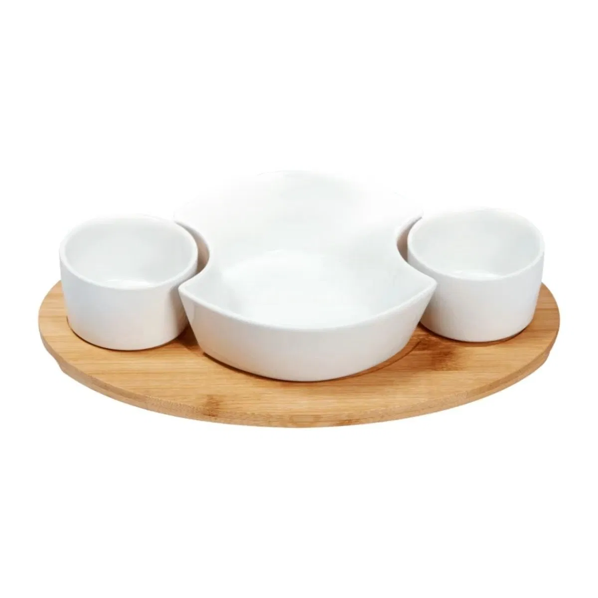 Wholesale Price OEM Manufacturer Dry Nuts Display Case Snack and DIP Tray Dry Fruits Dish Dispenser