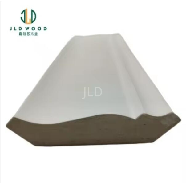 Factory White Primed Pine Wood MDF Painted Ceiling Mouldings Decorative Wood