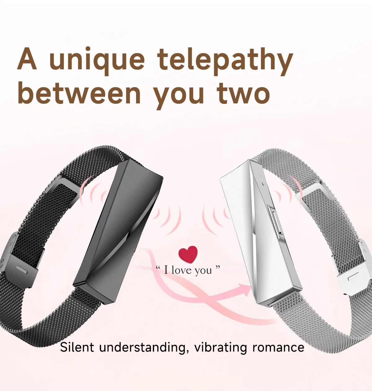 Умный браслет для пары с мониторингом здоровья