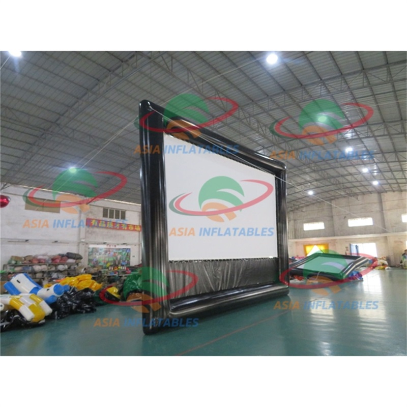 Custom Size Cinema Rear Projector Inflatable Airtight Movie Screen