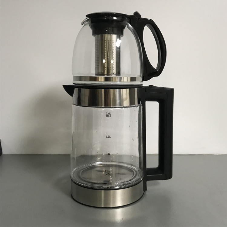 2023 Automatic Health Care Thick Glass Electric Teapot Insulation Water Kettle