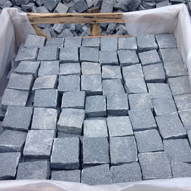G655 Dark Grey Granite Pavers Paving Stone for Floor Wall Pavement Road