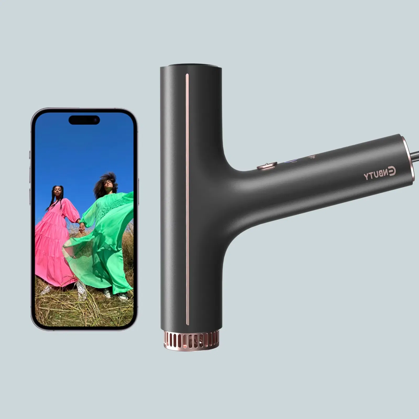 Online Shopping Ionic Blow Dryer Negative-Ion Fast Drying Damage Protection Quiet Hair Dryer with Fireproof ABS and Ion Technology