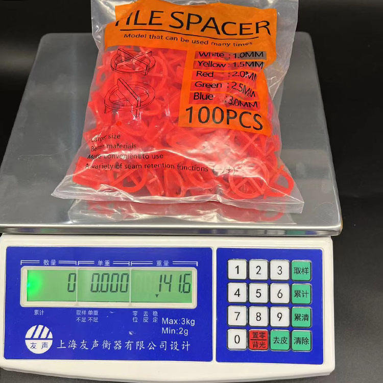 Professional Tile Leveling System with Cross Spacers for Tiling