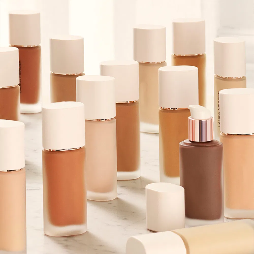 No Logo Natural Full Coverage Foundation 32 Color Vegan Matte Long-Lasting Waterproof Oil Control Concealer Foundation Makeup