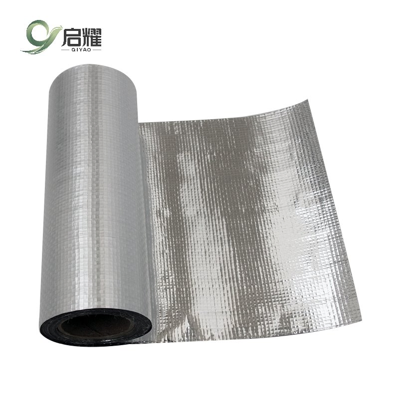 Pure Aluminum Foil Faced Woven Fabric Reflector Foil Insulation Radiant Barrier