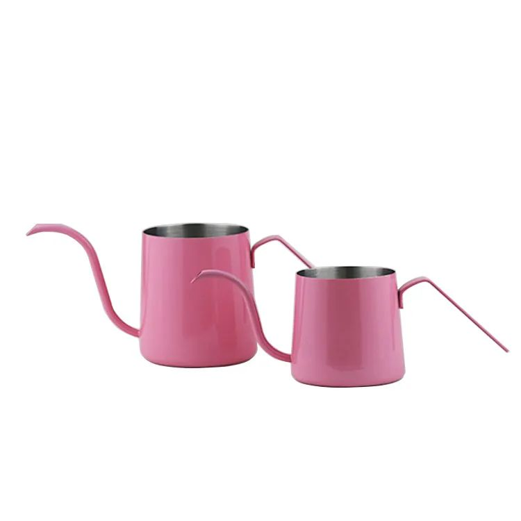 Stainless Steel Manual Pour Over Hand Drip Pot Tea Coffee Kettle