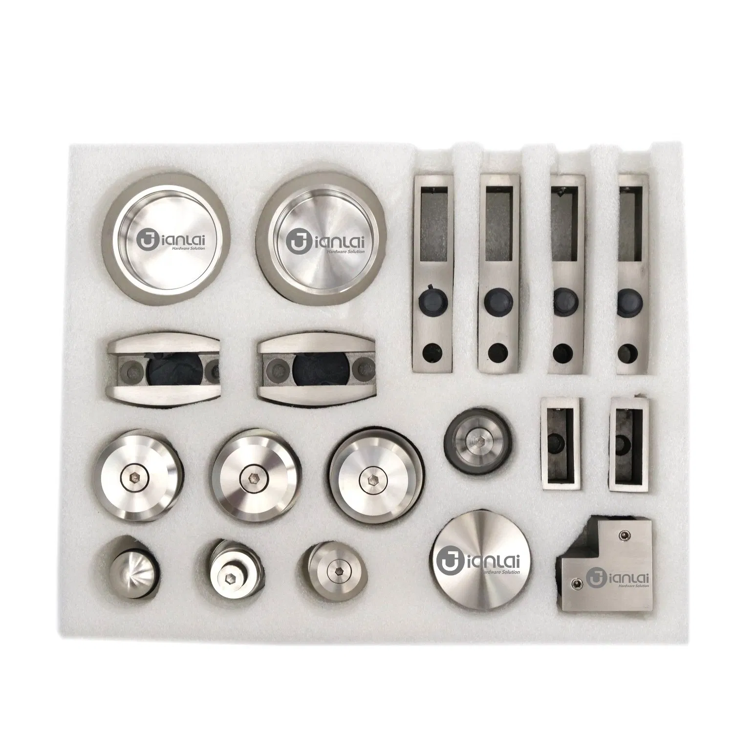 Double Glass Frameless Sliding Shower Door Fitting with Rectangular Shape/ Shower Enclosure