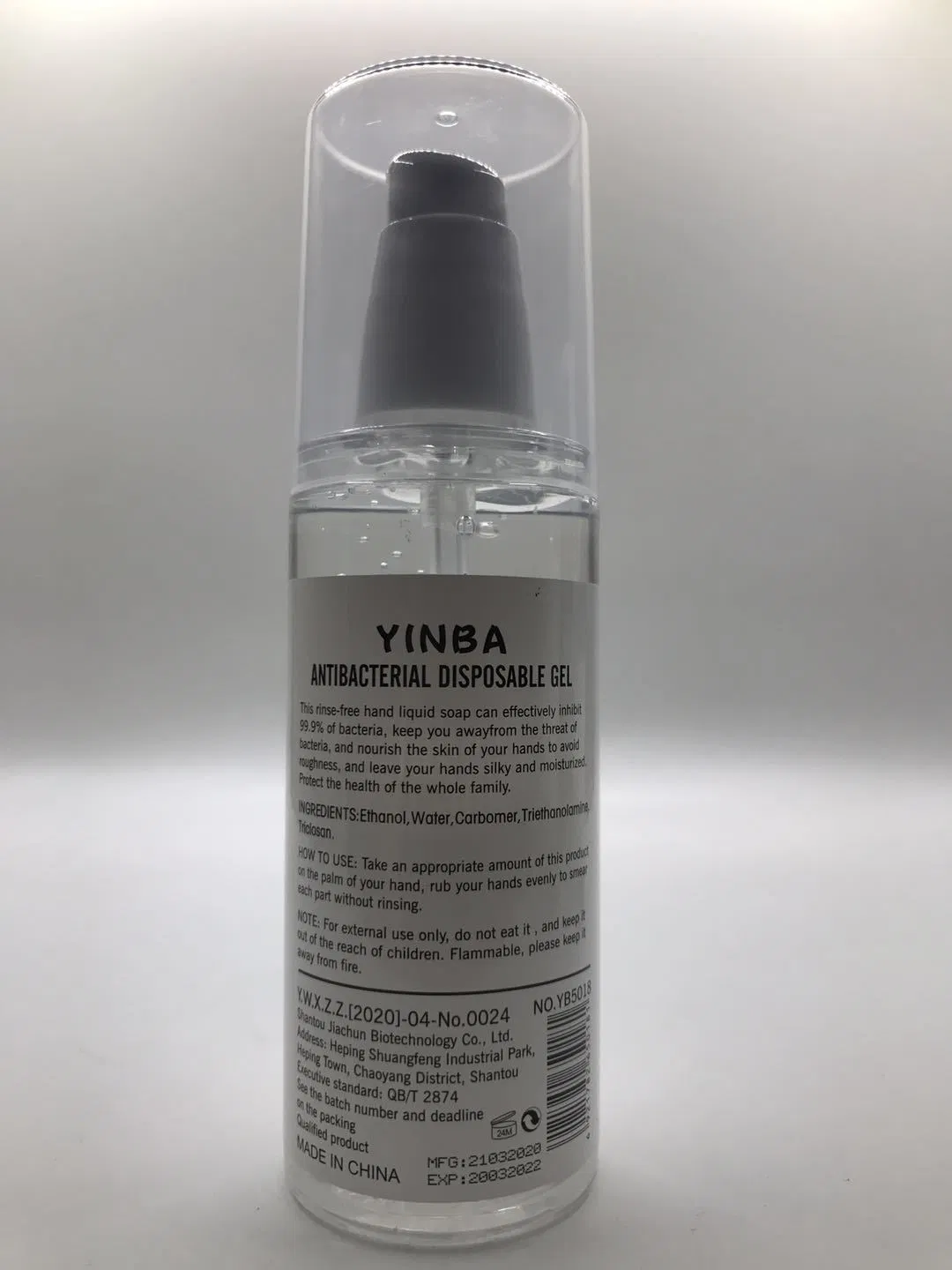 Syp 100ml 75% Alcohol Hand Sanitizere Quick Dyring Disinfection 99.9% Skin Disinfectant