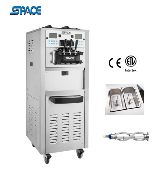 Separate Control Table Model Ice Cream Freezer 2+1 Mixed Flavors Soft Ice Cream Machinery (T6248)
