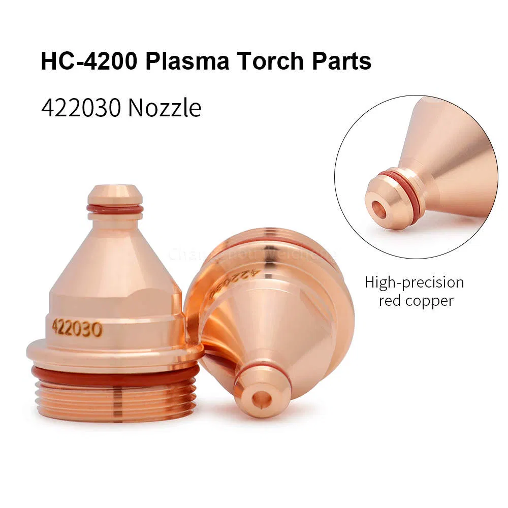 Jiusheng Hc-4200 Plasma Cutting Torch Consumables 422030 Nozzle Made of Durable Copper