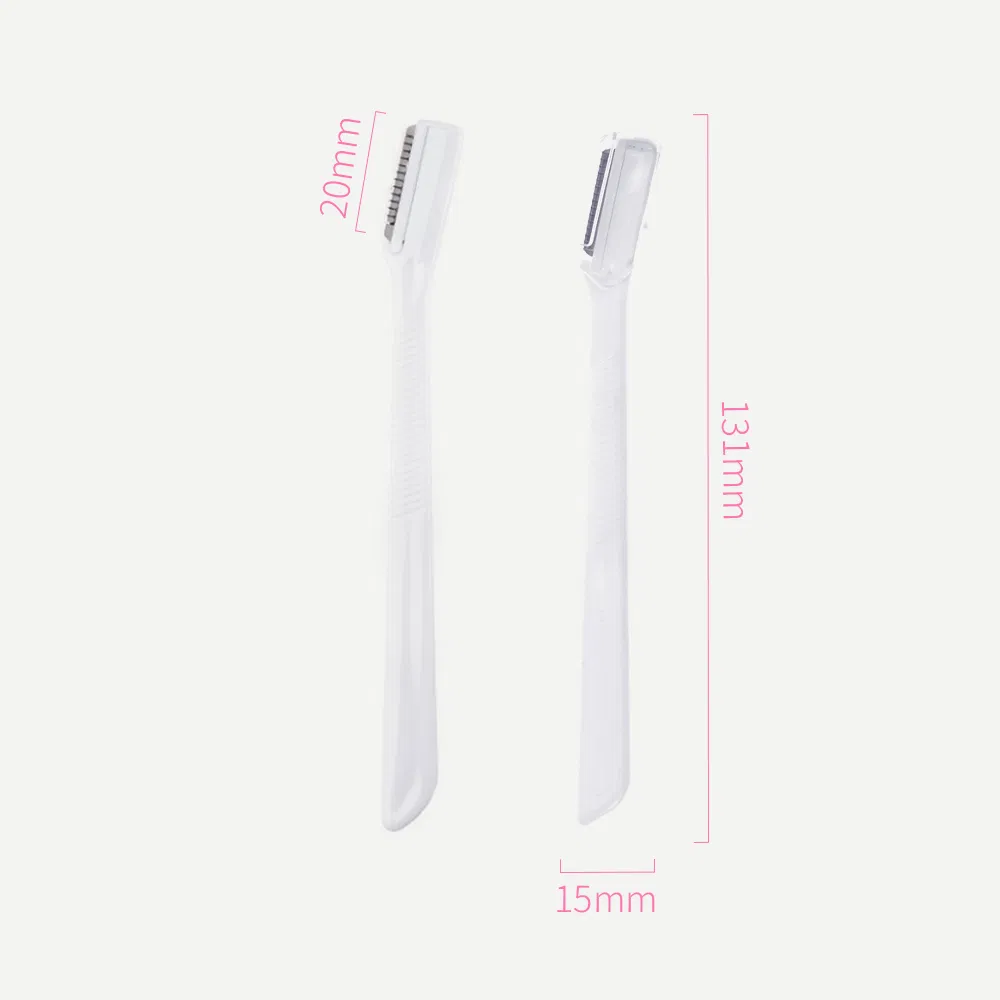 OEM Woman Facial Razor Device One Blade Eyebrow Trimmer Makeup Eyebrow Razor for Face