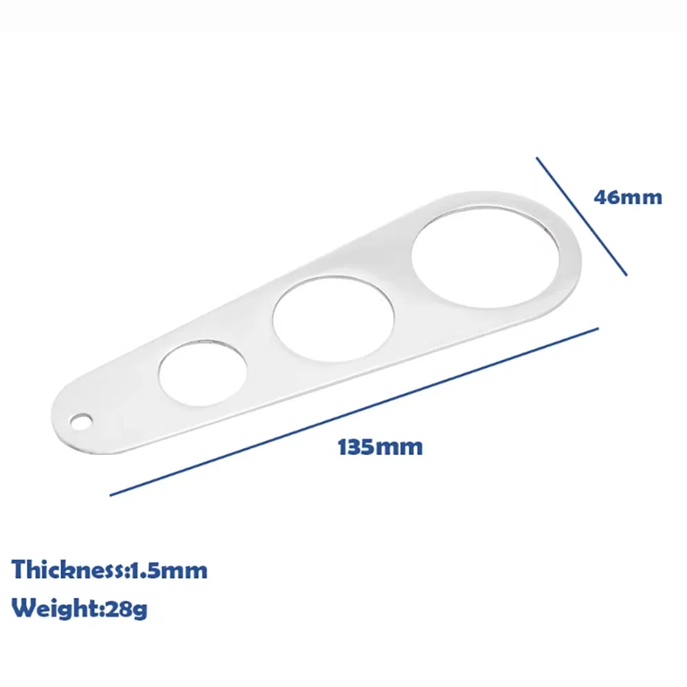 Stainless Steel Spaghetti Measurer Rectangle Shaped Pasta Measure Tool for Serving Food