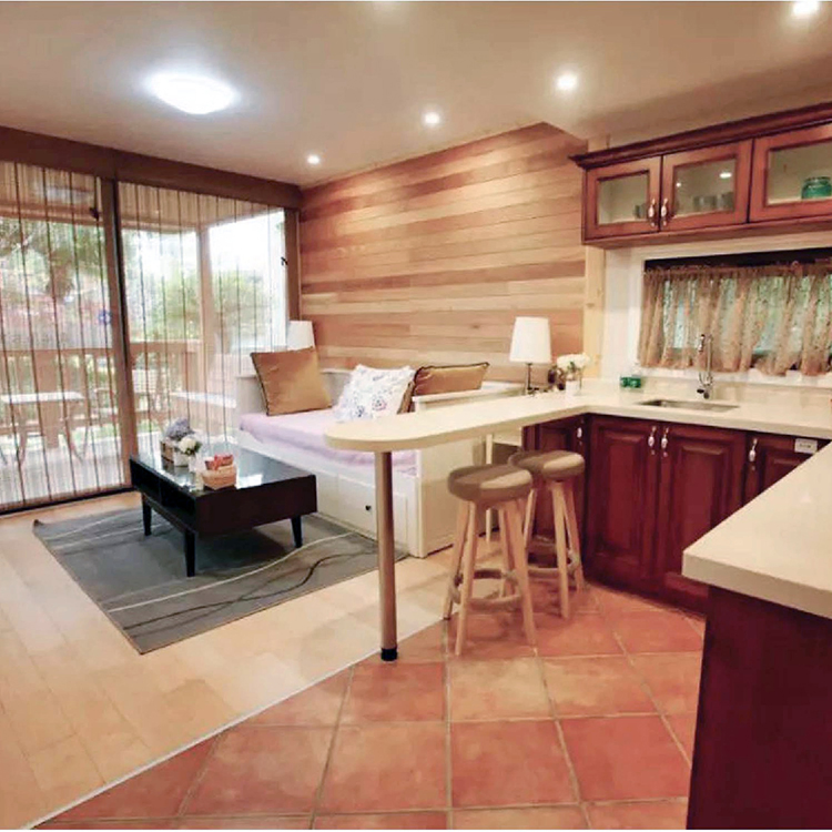 Custom SPF Engineered Wood Portable House Ecological Wooden House UK Wooden Prefabricated Houses Prices