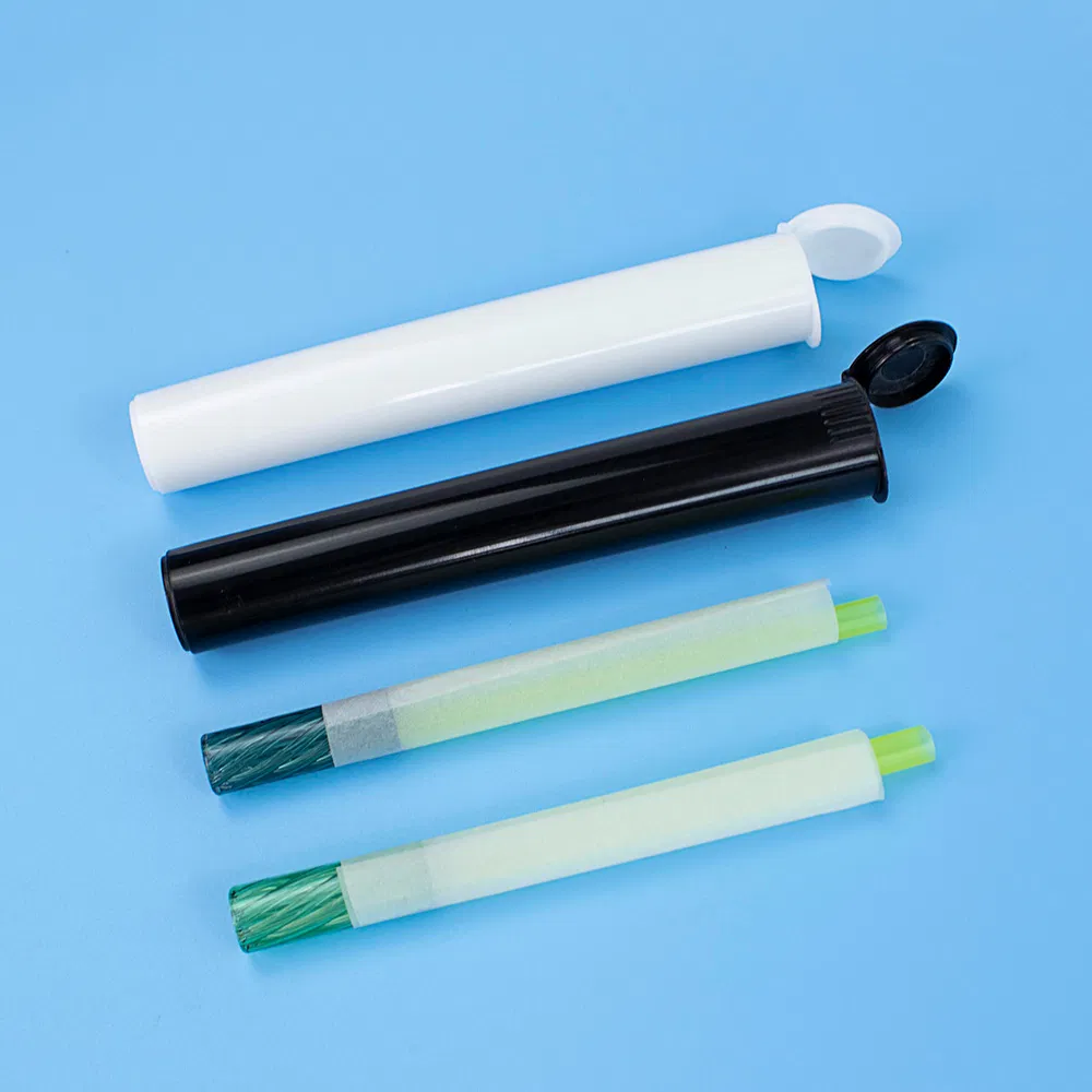 High-Quality Smoking Accessories Packaging Tube Pre Roll Cone Plastic Tube