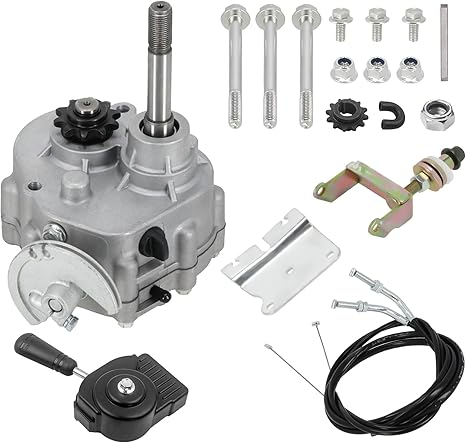 Kart Forward and Reverse Gearbox Kit 212cc, Suitable for 2HP-13HP Engines