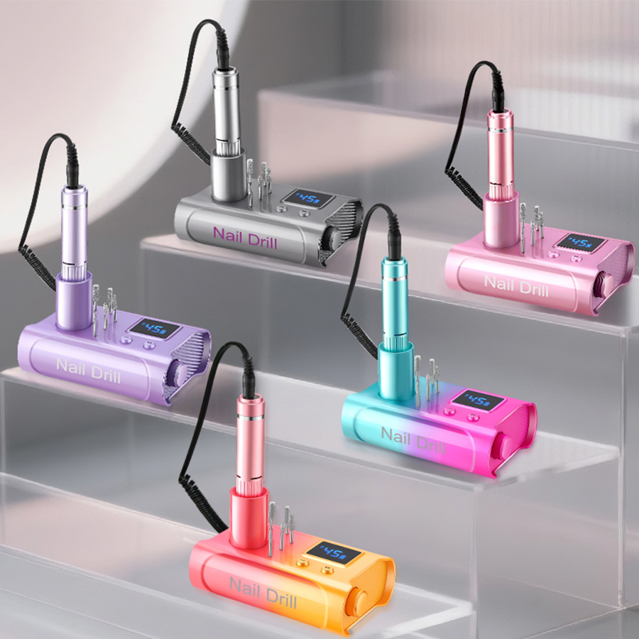 Duofu Professional Cordless 45000rpm Nail Polish Remover Nail Drill Machine