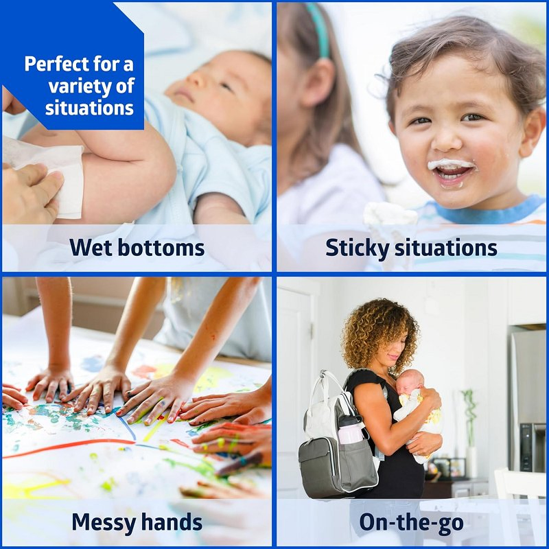 80PCS OEM High-Quality Popular Customizable Wet Wipes for Baby