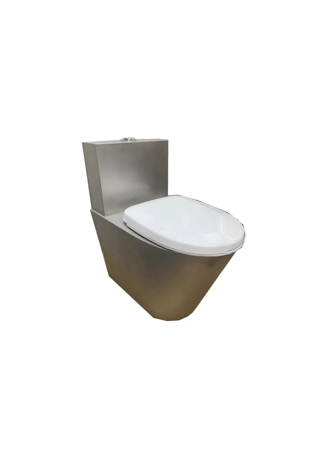 Luxury Golden Stainless Steel Toilet Bowl Piss Wc Toilet
