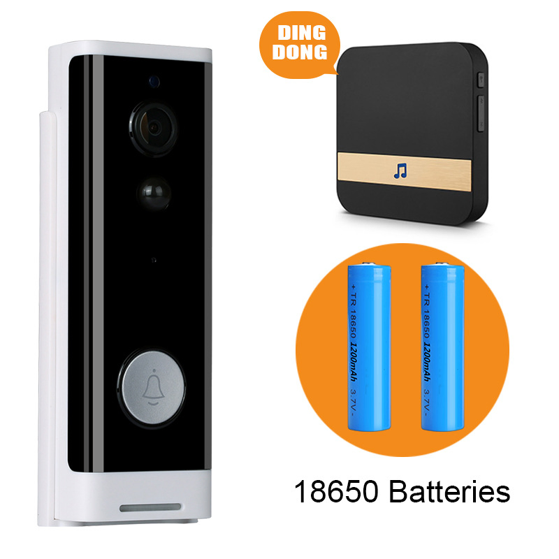 Tuya Enabled HD Video Doorbell Camera with PIR Motion Detection