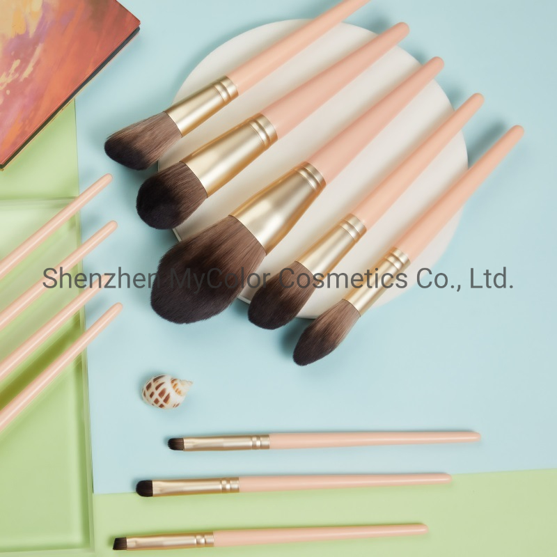 Professional Soft Nylon Synthetic Hair Make-up Brush Set Foundation Powder Cosmetics Brushes