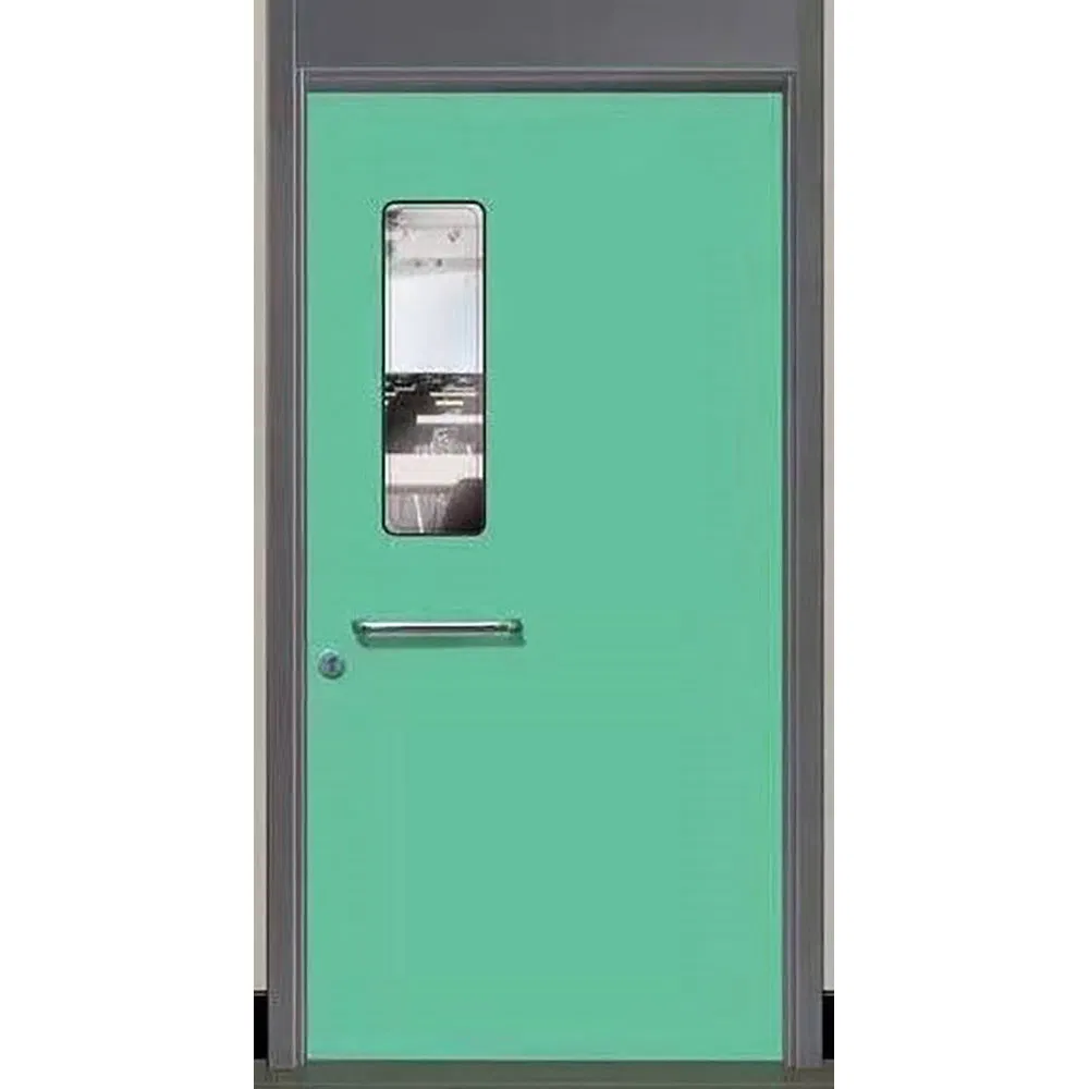 Industrial Interior Clean Room Lab Hygienic Hospital Laboratory SUS304 Stainless Steel Clean Room Metal Swing Entry Door