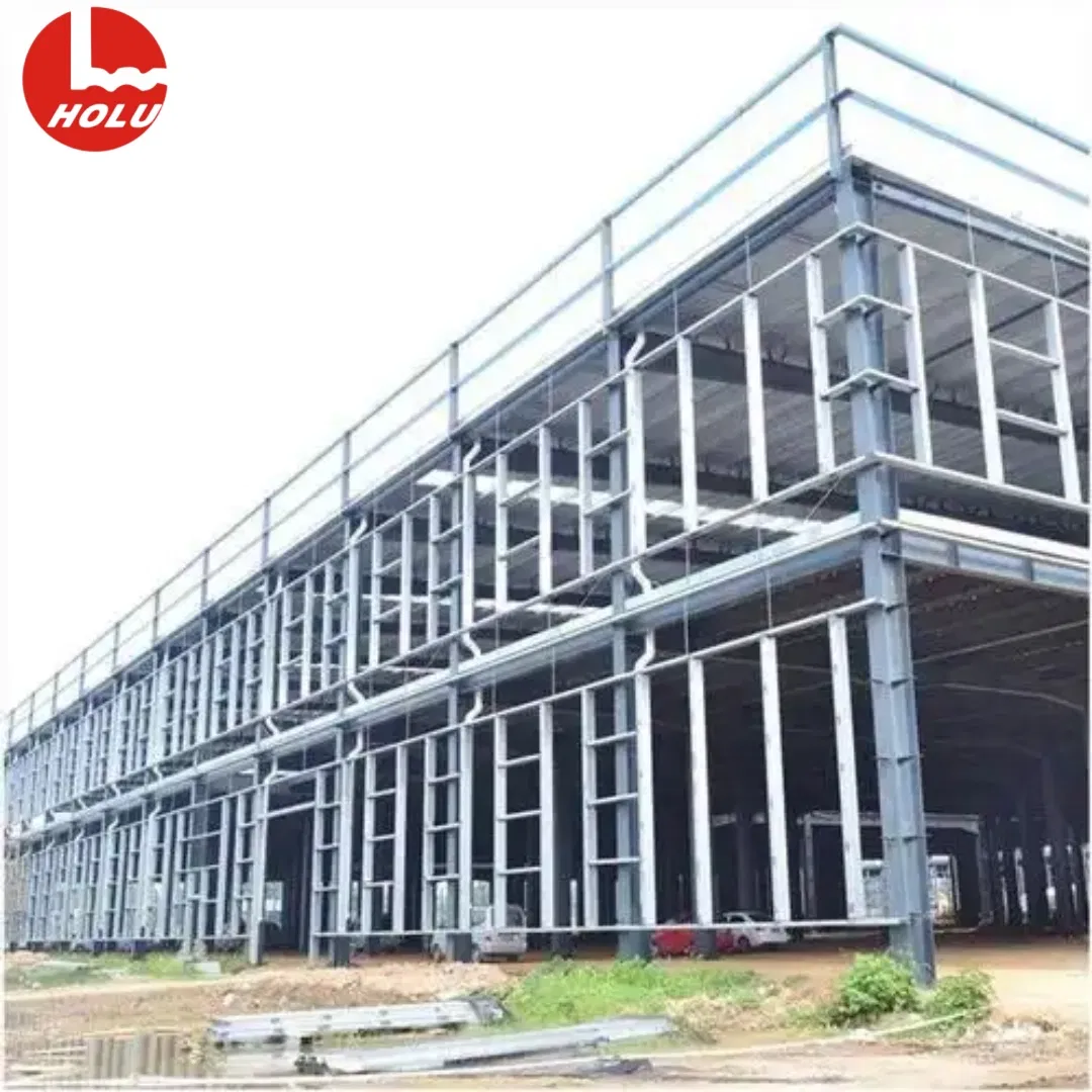 China Factory-Assembled Modular Design Prefabricated/Prefab Frame Metal Construction Light Steel Structure for Office, Workshop & Warehouse Building