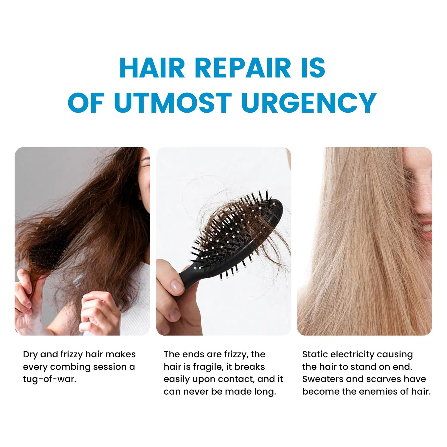 OEM ODM Ceramide Hyaluronic Acid Hair Conditioner - Moisturizing for Extreme Dry Hair