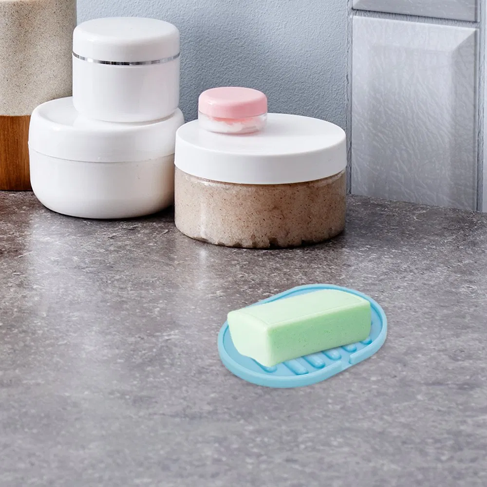 Colored Silicone Soap Dish Is Mildew Free Easy to Store