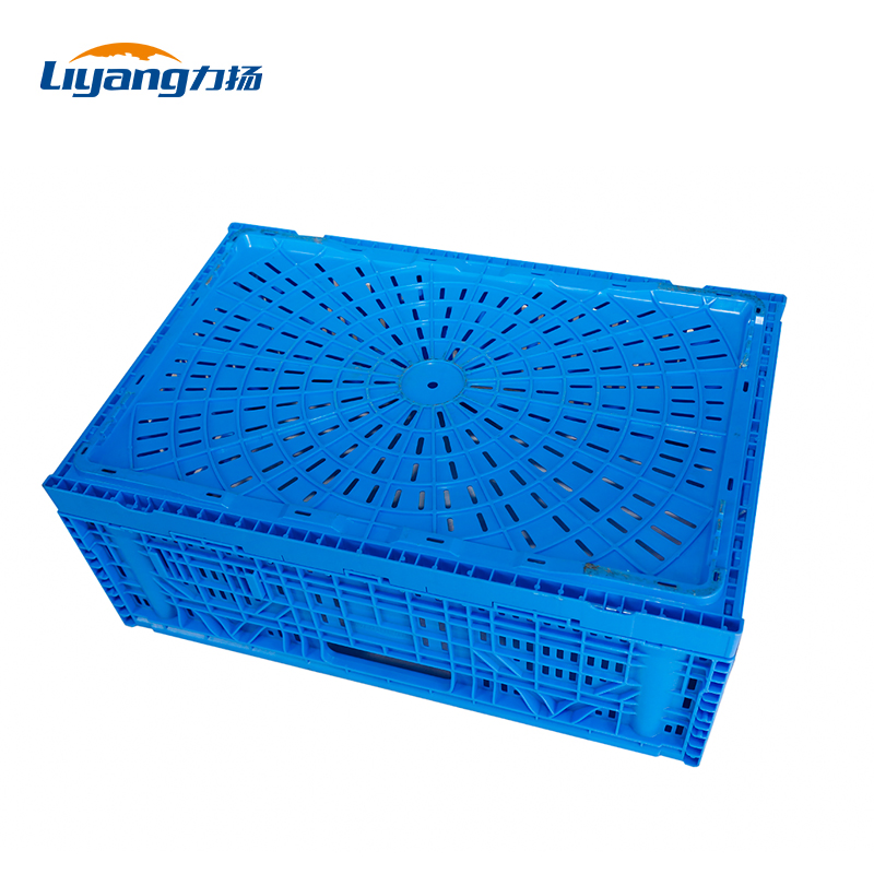 Складной пластиковый ящик для овощей и фруктов