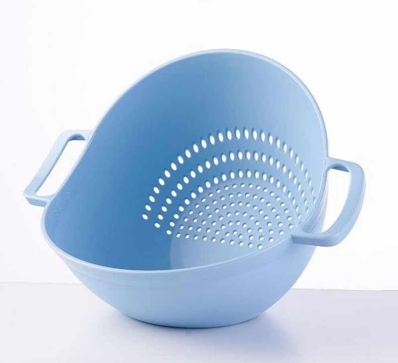 Hot Sale Plastic Small Size Draining Basket with Handles