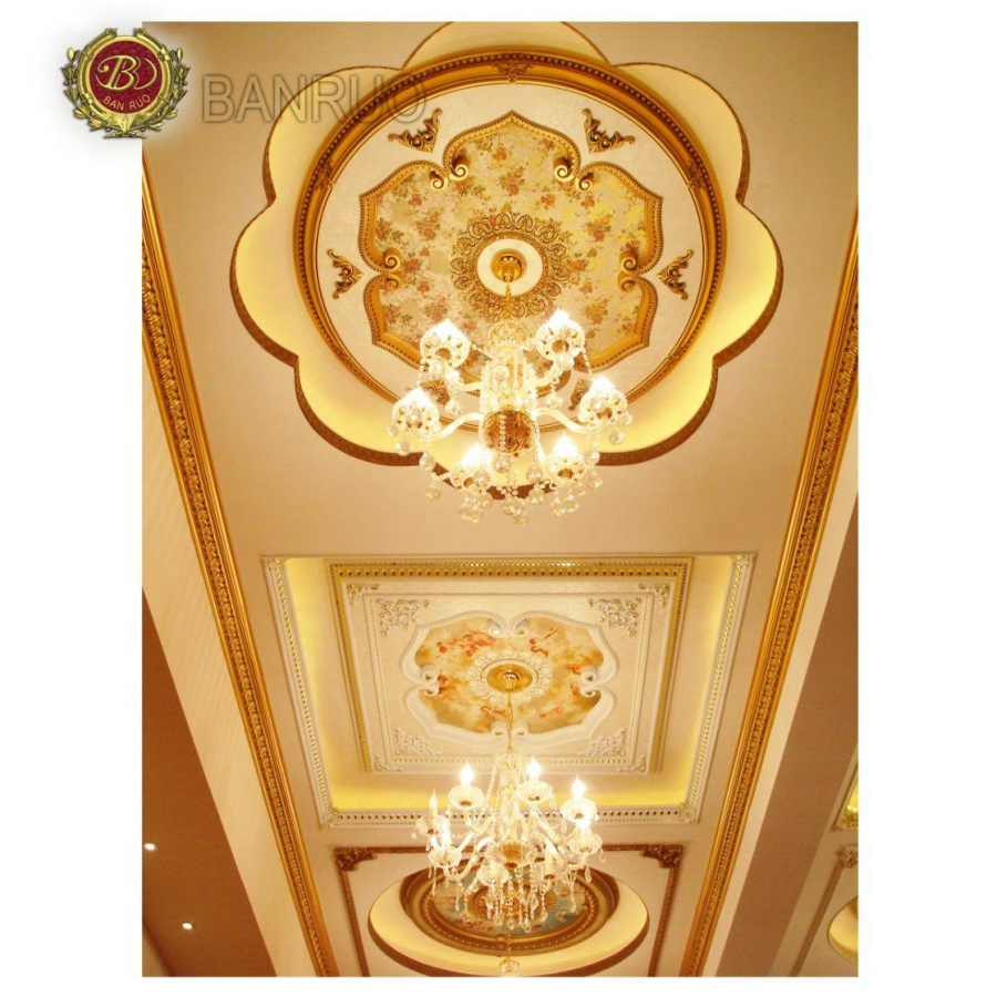 3D Ceiling Panel Lamp Pool for Villa Decoration