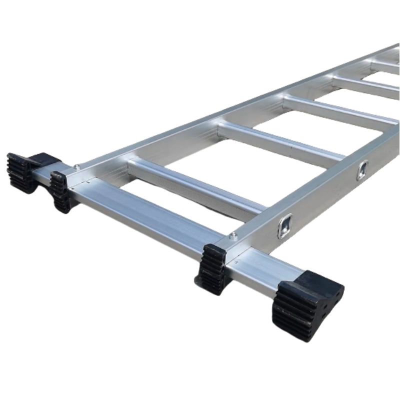 Double Sided Aluminum Hinged Folding Ladder