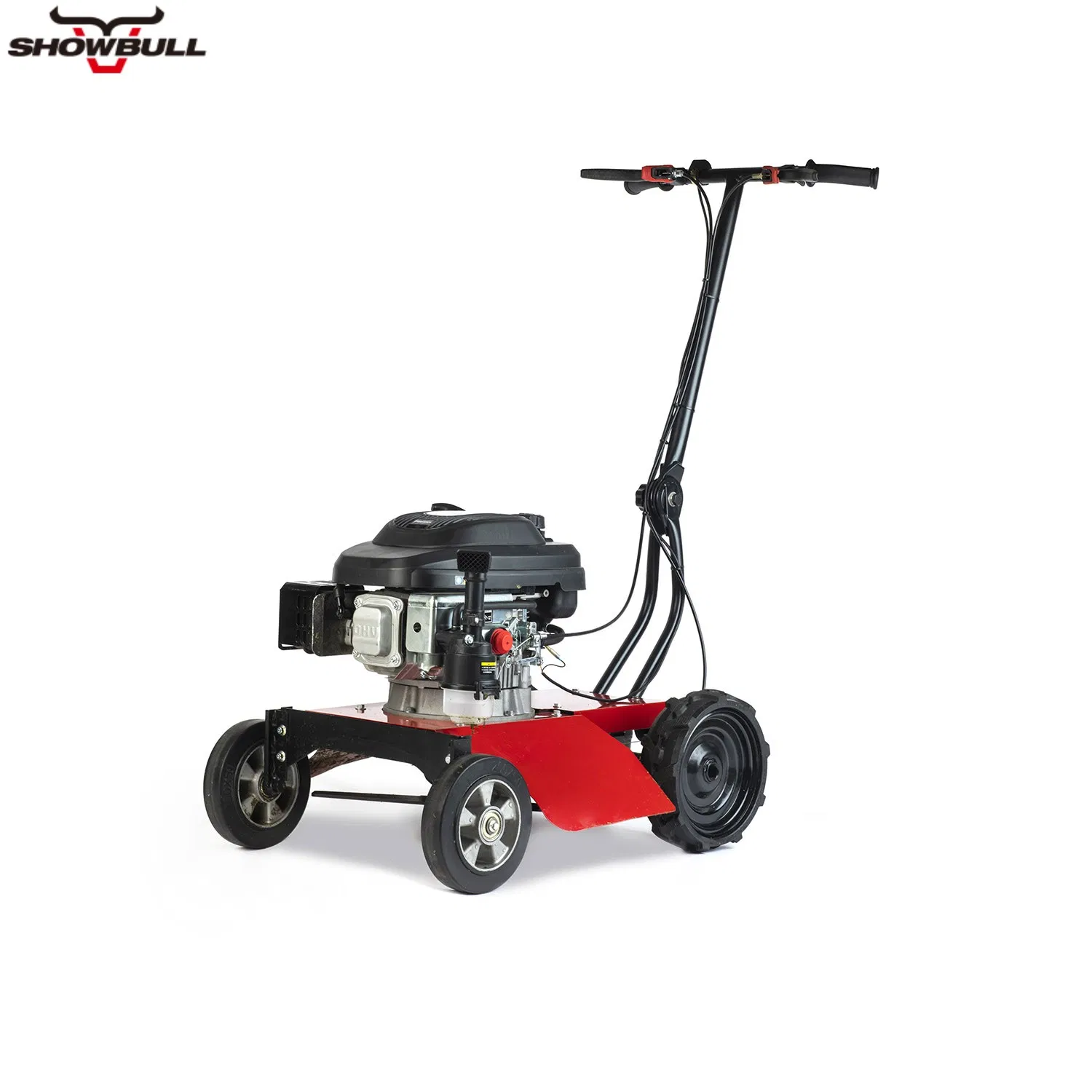 Бензиновая самоходная газонокосилка SHOWBULL на 4 колесах