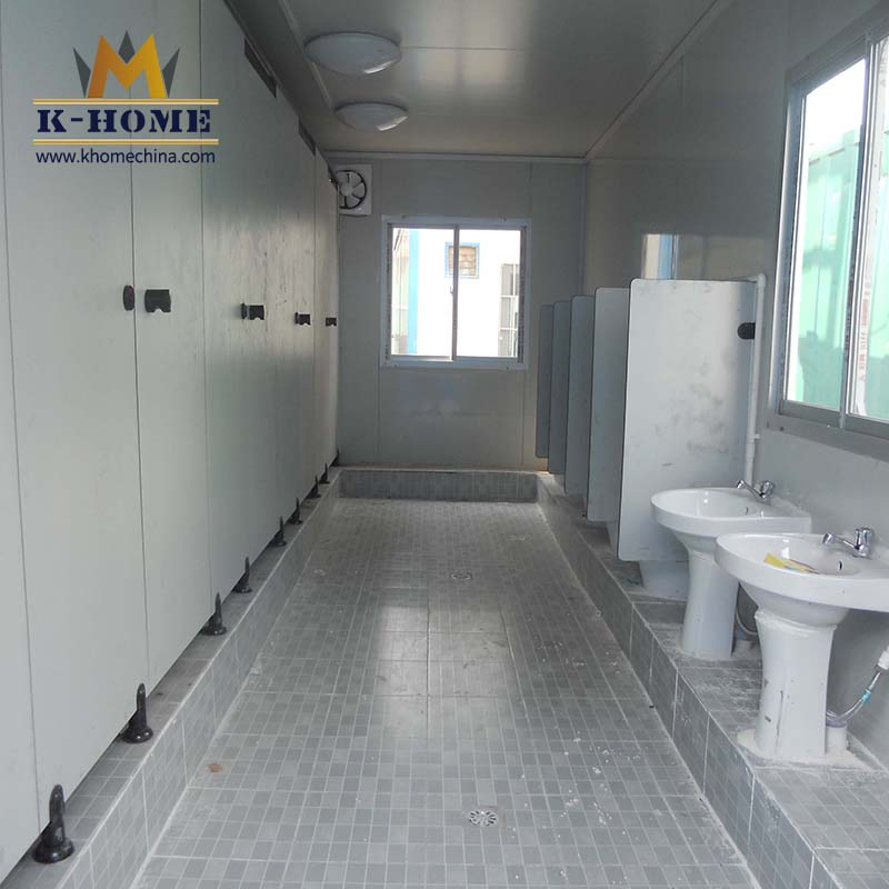 Portable Toilet and Shower Units for Temporary Workers