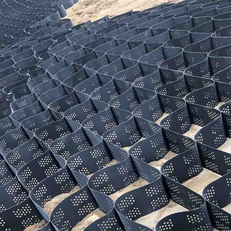 Manufacturer Directly Supply Price Soil Stabilizer Ground Grid HDPE Smooth 200mm Plastic Geocell