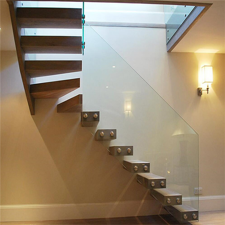 Ace High Quality Outdoor Indoor Frameless Glass Railing Glass Fixing Railing Handrails Stainless Steel Glass Standoffs