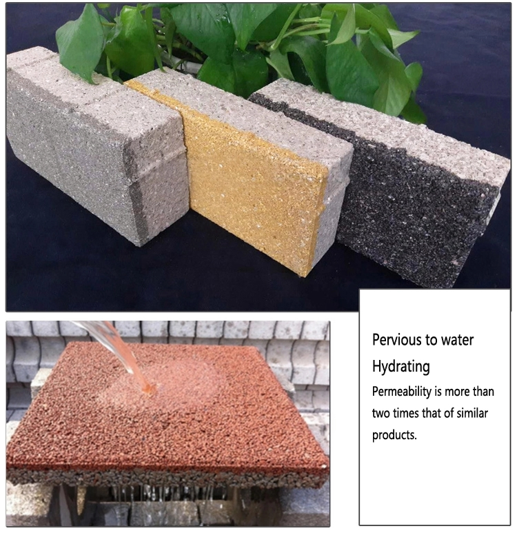 New Design Interlocking Granite Ceramic Floor Paving Brick Ceramic Water Permeable Bricks