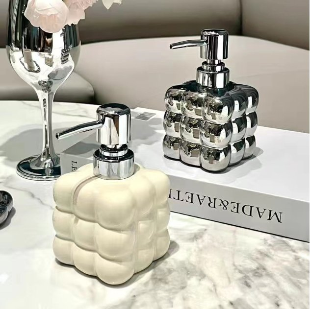 Bathroom Soap Dispenser, Press Pump Lotion Bottle, Shower Body Wash Dispenser