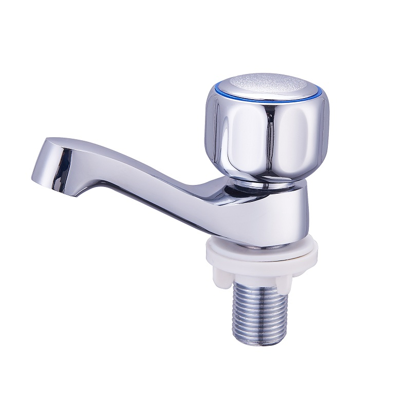 Polish & Chrome Plated Tap with ABS Handle