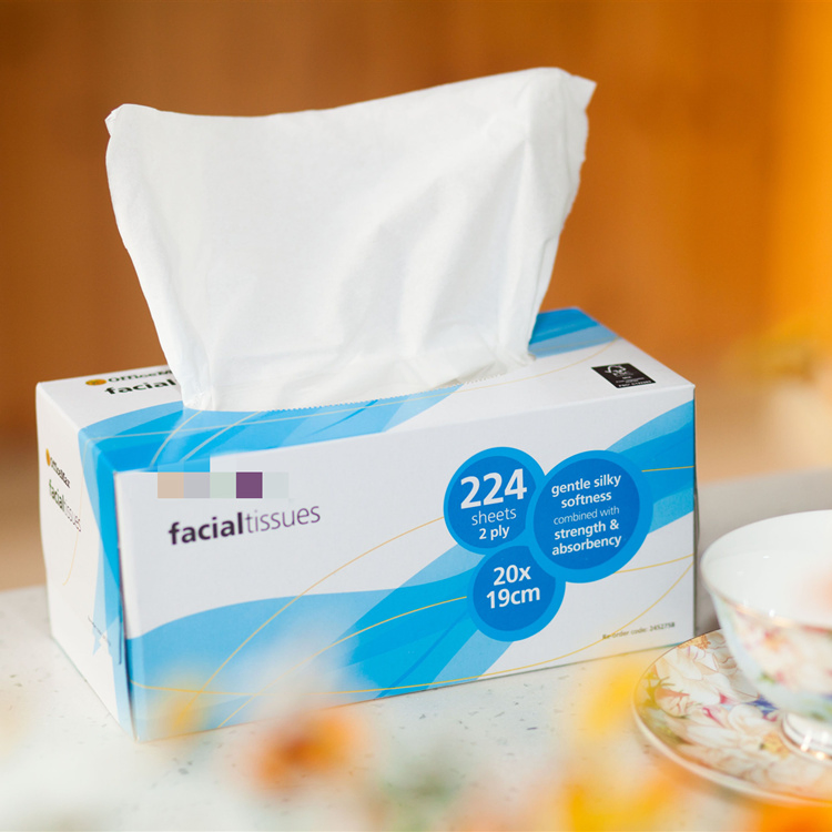 Chinese Suppliers 100% Pure Cotton Facial Tissues with Ce