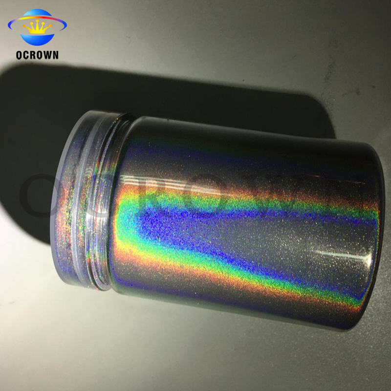 Unicorn Holographic Chrome Mirror Laser Rainbow Nail Gel Polish Pigment