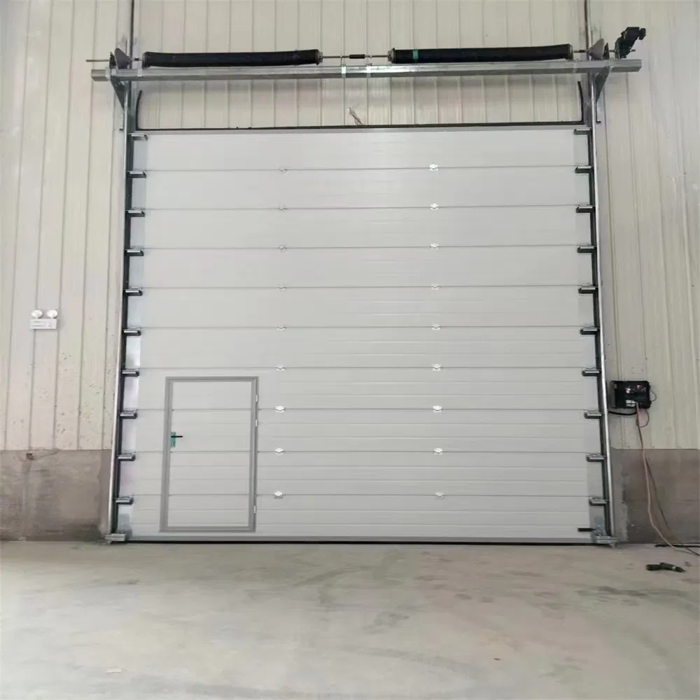 Hot Selling Automatic Industrial Sliding Doors Overhead Steel Vertical Lifting Sectional Warehouse Dock Door