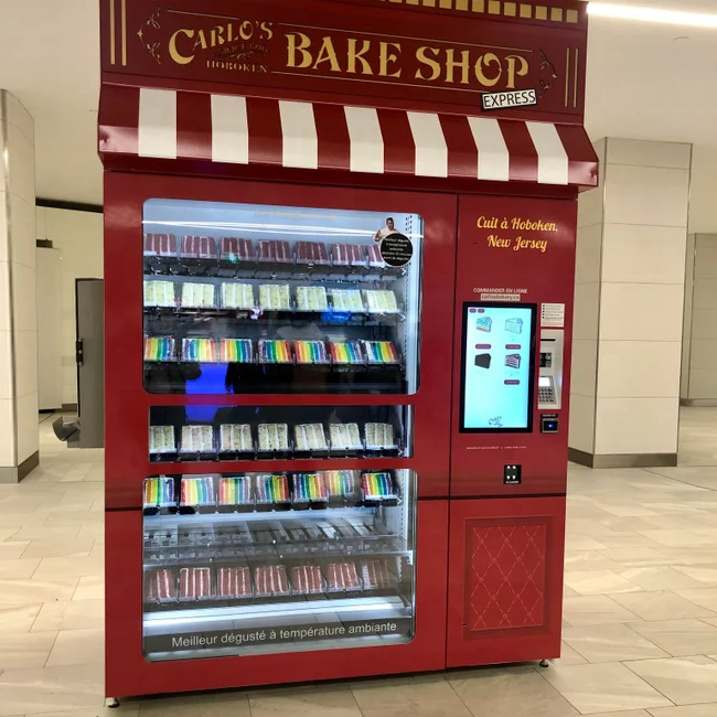 Upus European Smart Snack and Drink Combo Food Vending Machine for Sale