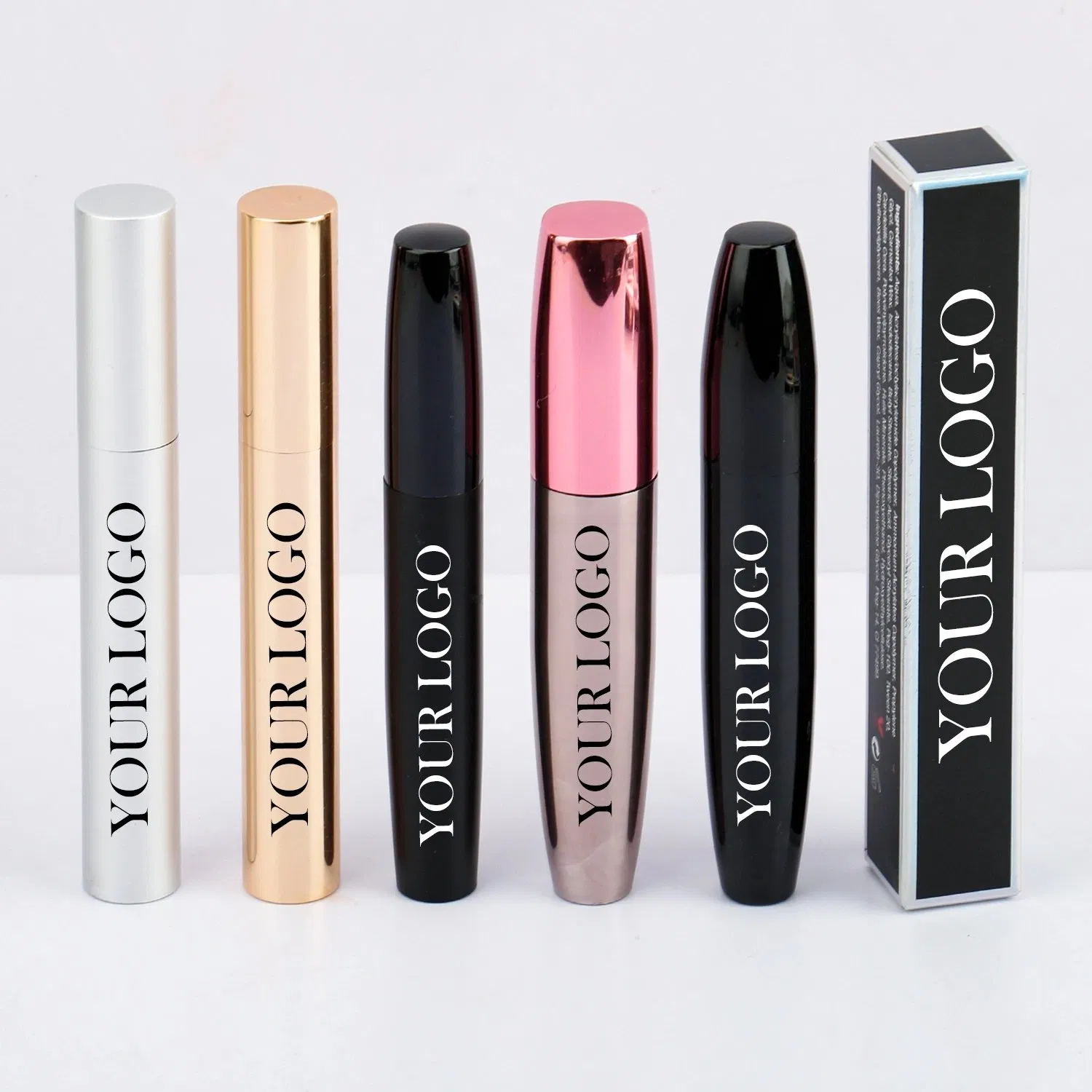 Organic Smudge-Proof Waterproof Colorful Mascara with Quick-Dry Formula for Lush Lashes